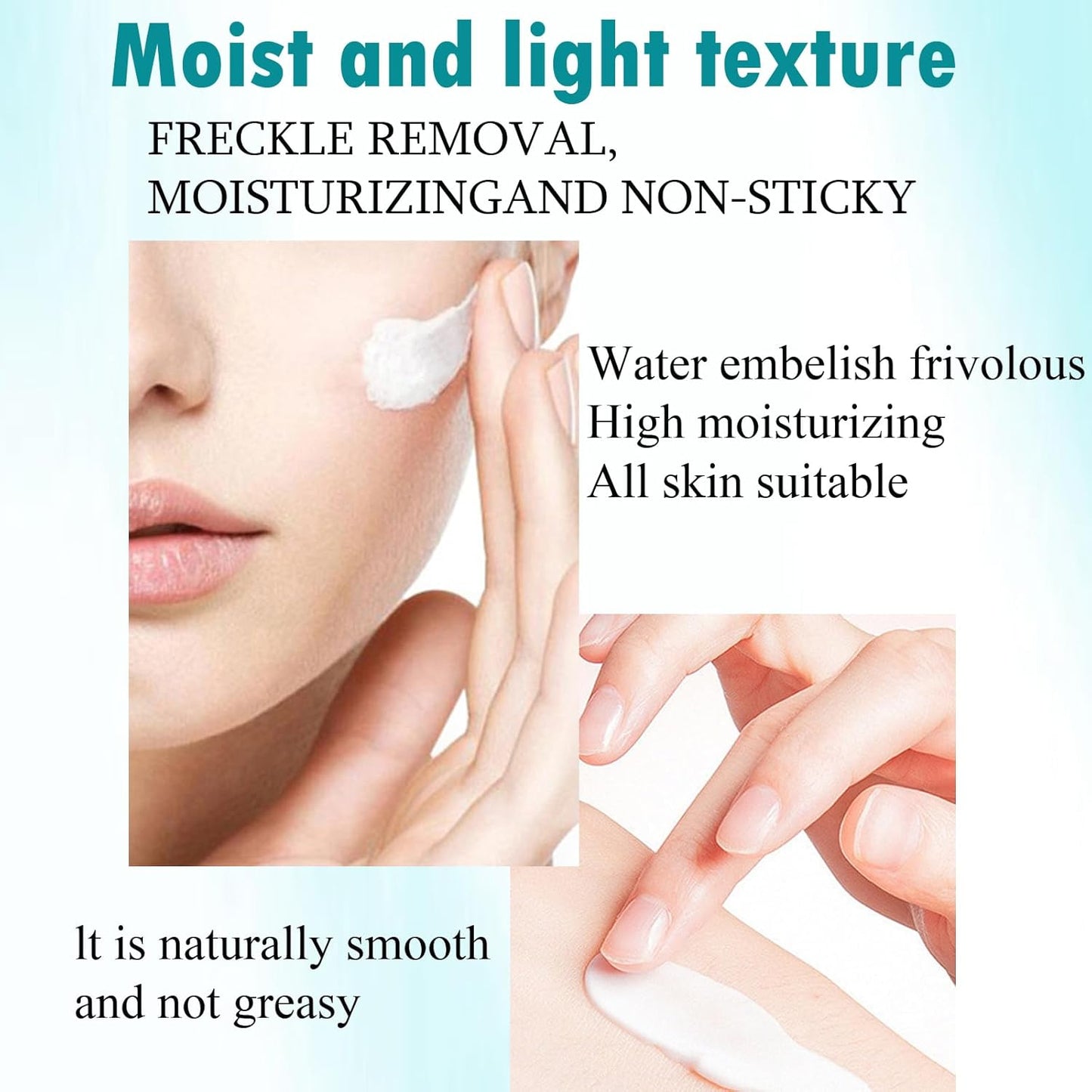 Dark Spot Remover for Face & Body, Nicotinamide Freckle Remover Cream,Anti-Aging Dark Spot Corrector for Age Spot,Sun Spot, Hyperpigmentation,And Melasma, Moisturizing & Gentle on Skin,1 Oz